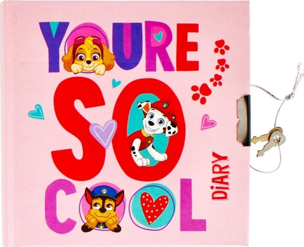 Starpak LOCKED DIARY PAW PATROL | Andra leksaksmärken - Paw Patrol | GameStuff