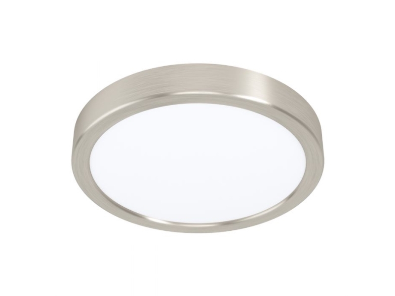 EGLO FUEVA 5 plafond Ø210 mm, 4000K, børstet stål