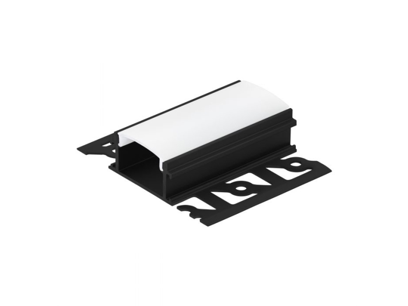 Eglo Profile 4, Profil, Decke/Wand, Schwarz, Weiß, Aluminium, Kunststoff, 62 Mm, 1000 Mm