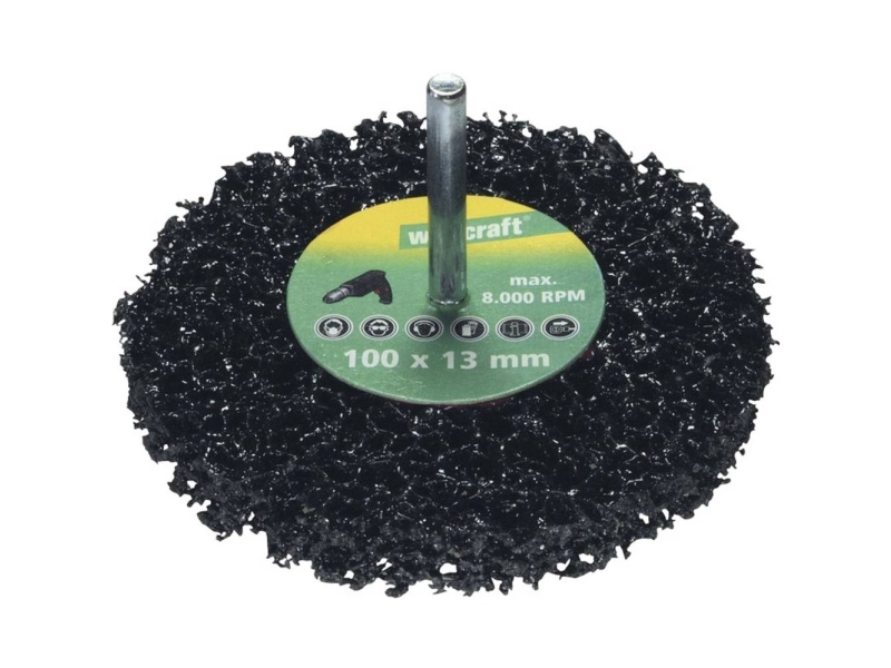 Wolfcraft Cleaning Disc 100Mm Spindle 6Mm (1674000)