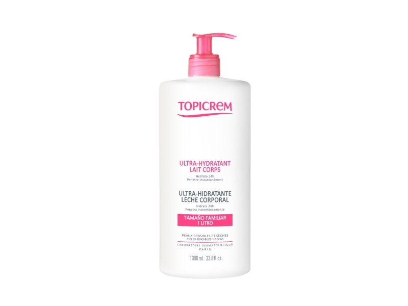 Topicrem 3700281702576, Trockene Haut, Schutz, Feuchtigkeitsspendend, Pflegend, 24 Stunden, Alle Geschlechter, Alle Altersgruppen, Pumpflasche