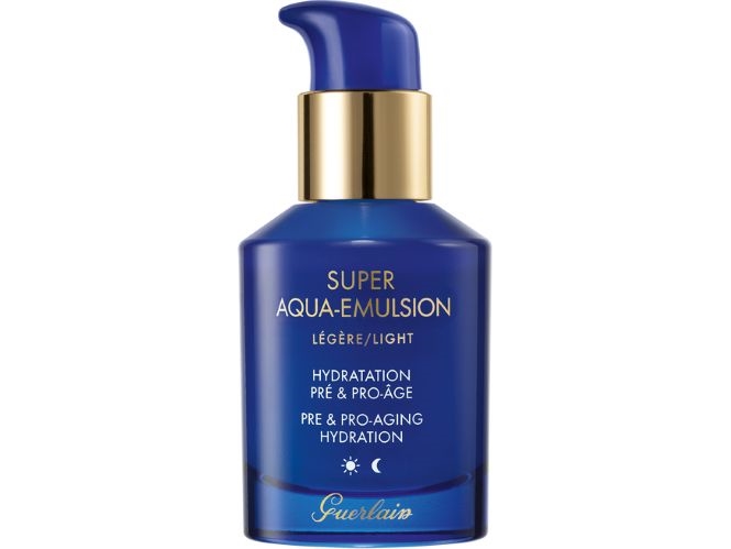 Guerlain Super Aqua Emulsion, Unisex, Universal, Jasmin, Lotus, Ylang-Ylang, 50 Ml
