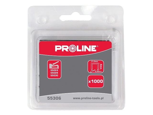 Pro-Line Hærdede Hæfteklammer Type A53 8Mm 1000Stk - 55308