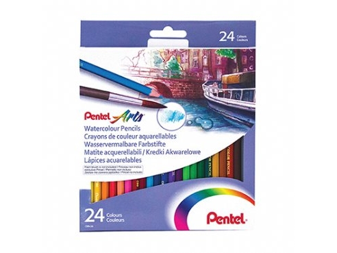 Pentel Cb9-24U, Flerfarvet, 24 Stk