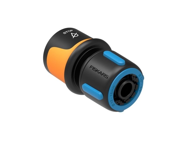 Fiskars 1027079, Slangestik, 1/2", Hunstik/Hunstik, Sort, Blå, Gul
