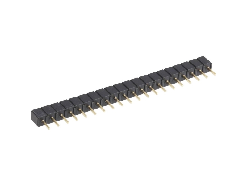 Tru Components Bøsningsliste (Standard) Antal Rækker: 1 Poltal Hver Række: 20 1580904 1 Stk