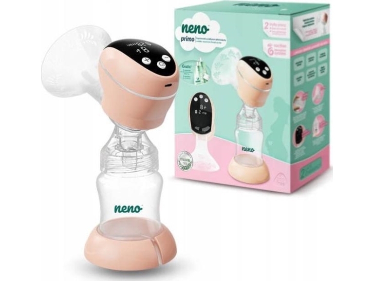Billede af Neno Breast Pump The Neno Primo Two-Phase Electric Breast Pump Is Wireless
