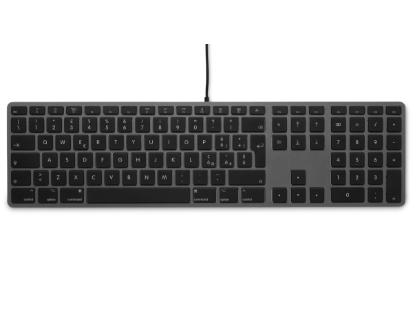 Lmp 18251, Fuld Størrelse (100 %), Ledningsført, Usb, Qwerty, Grå