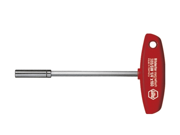 Wiha 388 1/4X150 Werkstatt-Bit-Schraubendreher 1/4 (6,3 Mm) 150 Mm Din 3126, Din Iso 1173