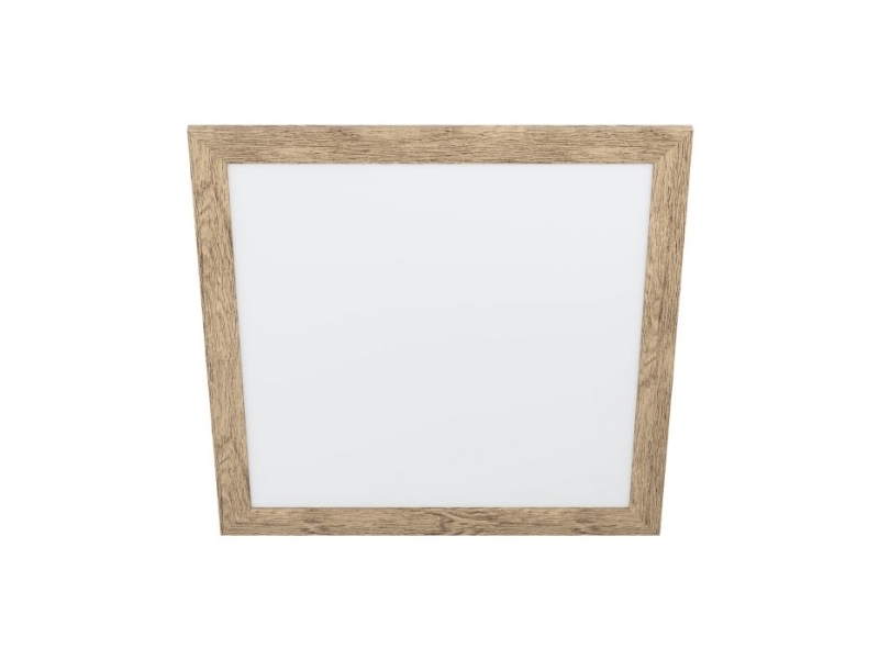 Eglo Piglionasso Decke 645X645 Rustikales Holz/Weiss