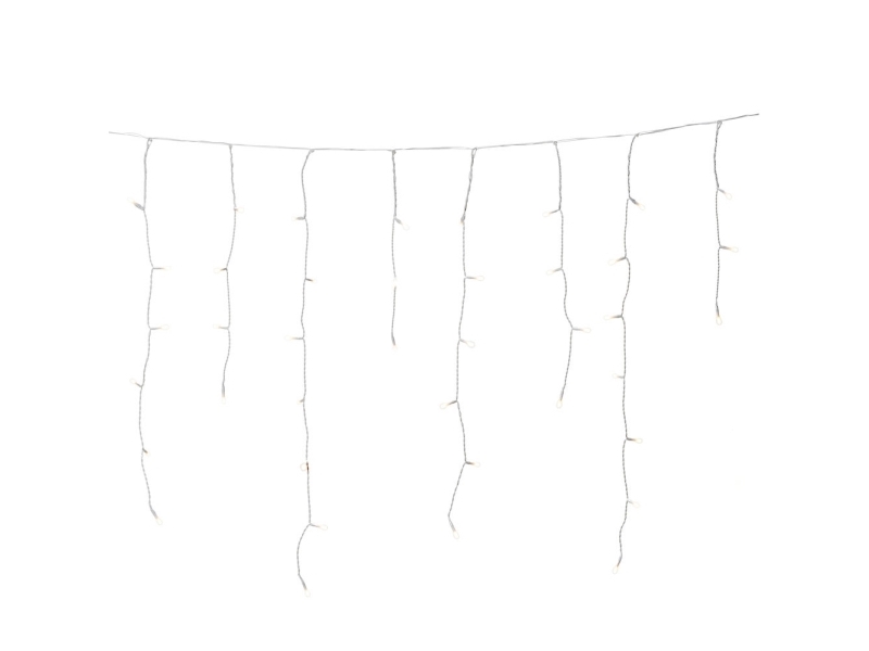 Konstsmide 3739-132, Ljusdekoration, slinga, Vit, Plast, Polyvinylklorid (PVC), Universal, IP44, Flexibel | Belysning - Annan belysning - Ljusslingor | GameStuff