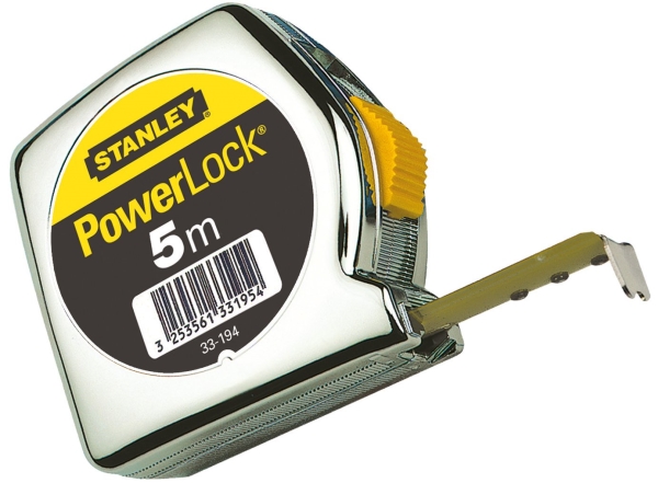 Stanley Bandmaß Powerlock (Kunststoffgehäuse)