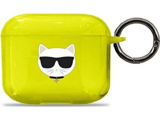 Karl Lagerfeld Choupette Case Für Airpods 3 - Gelb