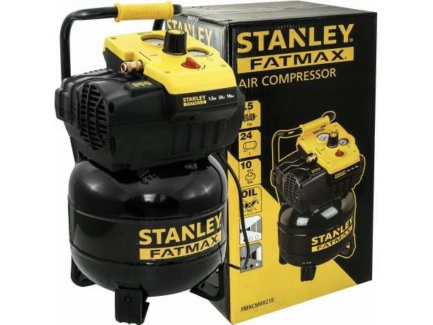 STANLEY OLJEFRI KOMPRESSOR 24L / 10BAR FMXCM0021E | Elverktyg - Luftverktyg - Kompressor | GameStuff