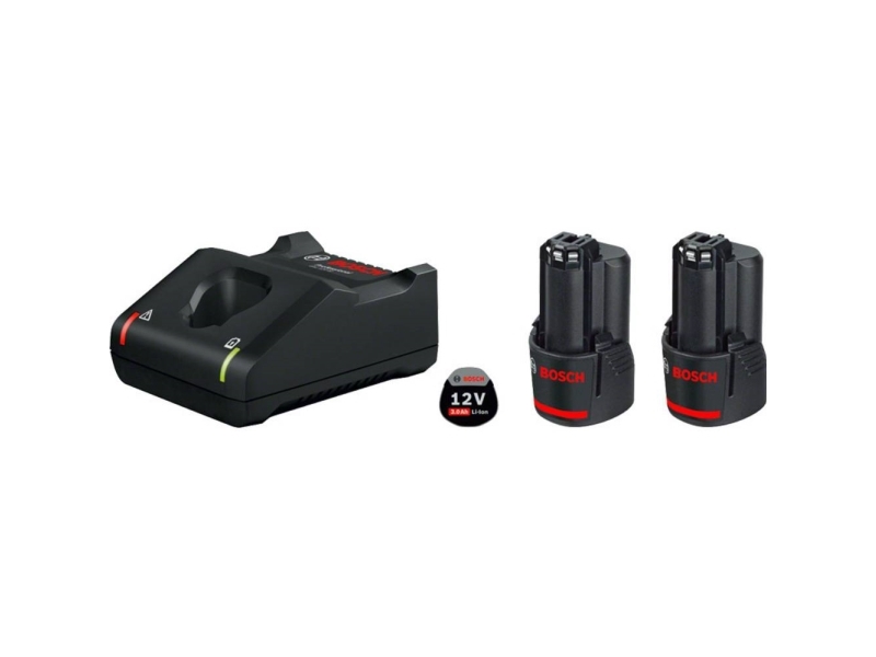 Bosch Startersæt 12V 2X3ah Gal 12V-40