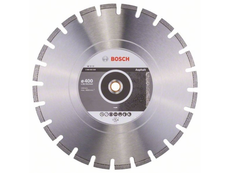 Bosch DIAMOND SHEAR 400X25,4MM PROF ASPHALTTI