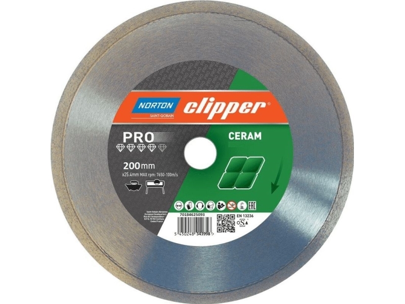 Clipper Norton Shield D. Pilnas 200Mm Cliper