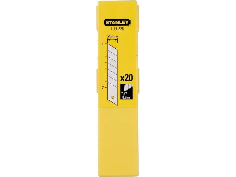 Blade til bræk af-kniv, 25 mm, 20 stk.