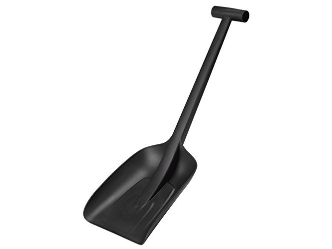 Fiskars Auto Schaufel Schwarz Massiv