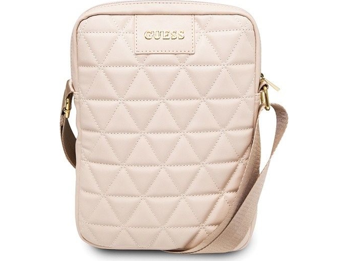 Guess Tasche Gutb10qlpk 10" Pink/Pink Wattierte Tablet-Tasche