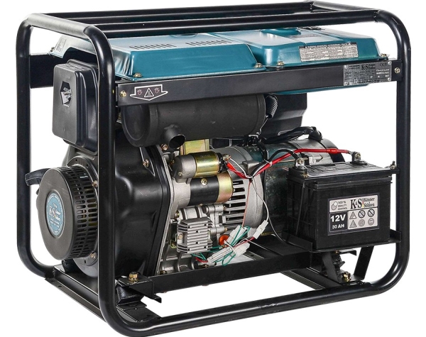 KÖNNER & SÖHNEN DIESEL GENSET/GENERATOR 7.0KW 230/400V KS 9100HDE-1/3 ATSR