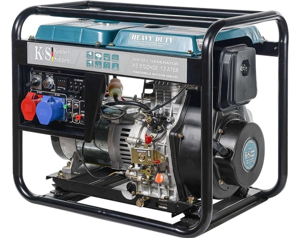 KÖNNER &amp  SÖHNEN DIESEL GENSET/GENERATOR 7.0KW 230/400V KS 9100HDE-1/3 ATSR