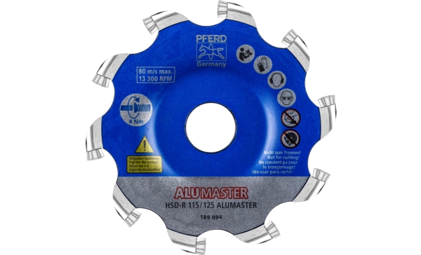Pferd Tools Scheibenfräser Aluminiumlegierung 22000019 Maß Ø 115 Mm Arbeitshöhe 8 Mm