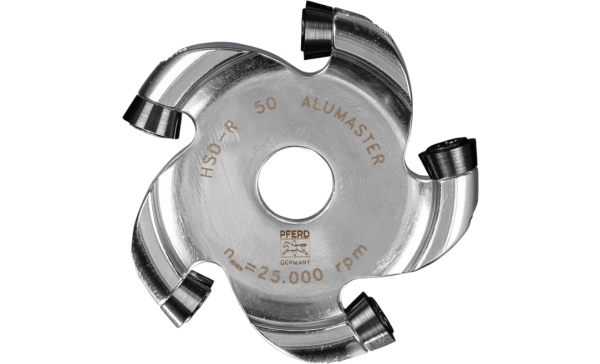 Pferd Milling Tools With Alumaster Hicoat Cutting Inserts, Hsd-R 50 Design For Radial Applications, 1 Stk