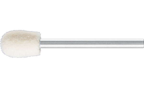 Pferd 44100276, 59500 Rpm, 3 Mm, Edelstahl, Weiß