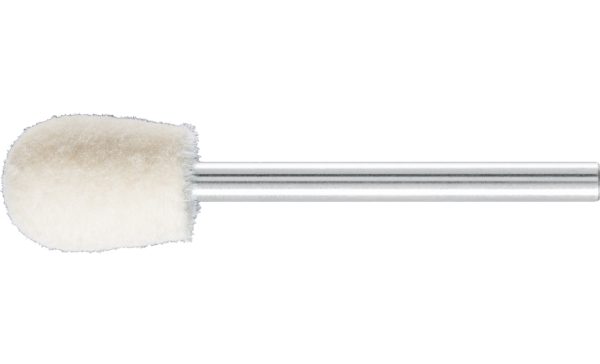 Pferd 44100280, 47500 Rpm, 3 Mm, Edelstahl, Weiß