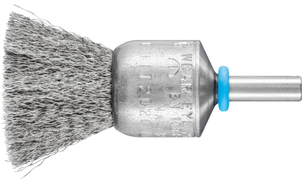Pferd Pinselbürsten Gewellt Inox-Total, Schaftmontiert, 2 Cm, 10 Stück