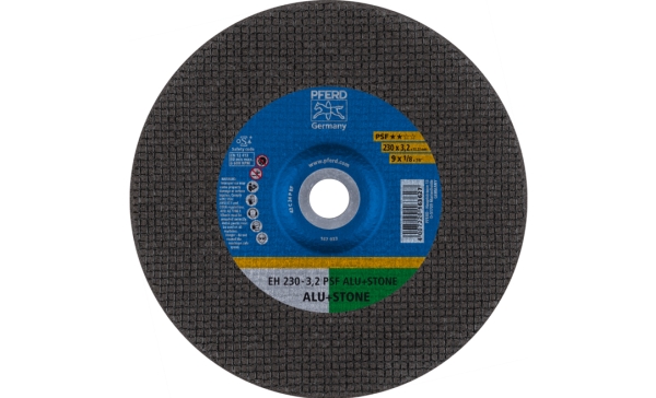 PFERD EH 230-3,2 PSF ALU+STONE, Gjutjärn, Icke-järnmetaller, Plast, Gjuten aluminium, PFERD, 2,22 cm, 23 cm, 6600 RPM, 25 styck | Verktyg & Verkstad - Handverktyg - Tillbehör til Handverktyg | GameStuff