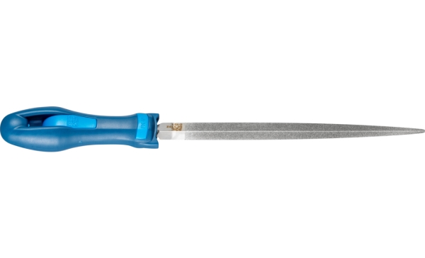 Pferd 15403204, Datei, Quadratische Datei, Abrasive Material, Case-Hardened Steel, Ferrit, Glas, Graphit, Stahl, Technical Ceramics,..., Blau, Ergono