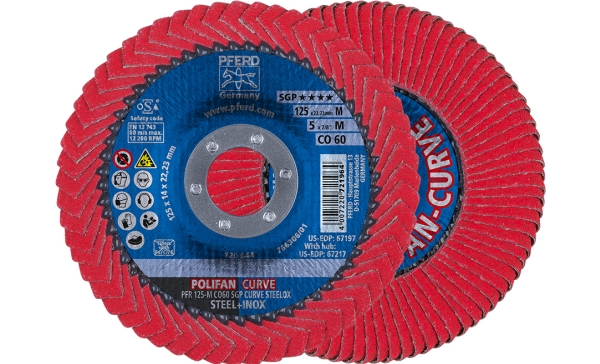 PFERD 67689056, 2,22 cm, 12,5 cm, 12200 rpm, 60 g, 10 stk