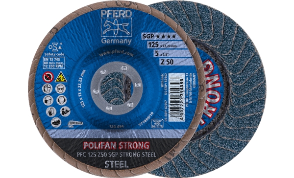 Schleifscheibe Pferd Pfc125 Sgp-Strong Z50