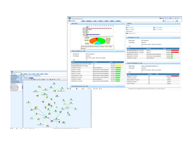 HPE Intelligent Management Center Enterprise Edition - Licens - 50 netværksenheder - elektronisk - Linux, Win