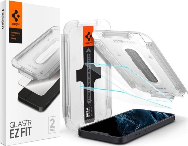 Spigen Agl03385, Apple, Iphone 13 / Iphone 13 Pro, Transparent, 2 Stk