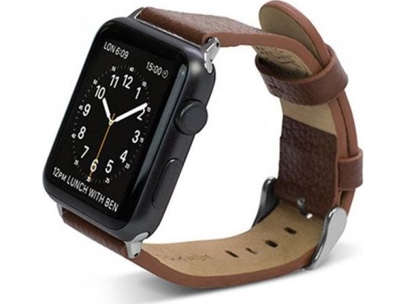 X-Doria X-Doria Lux Band - Lederarmband Für Apple Watch 38Mm (Braun) Universal