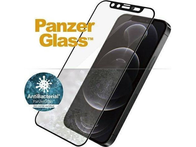 Panzerglass Camslider Skærmbeskyttelse Iphone 12 | 12 Pro | Edge-To-Edge, Apple, Apple - Iphone 12, Apple - Iphone 12 Pro, Tør Påføring, Ridseresi