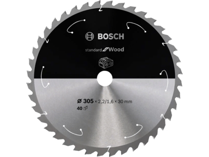 Bosch RUNDSAVKLINGE ACCU STD TRÆ 305X30MM 40T
