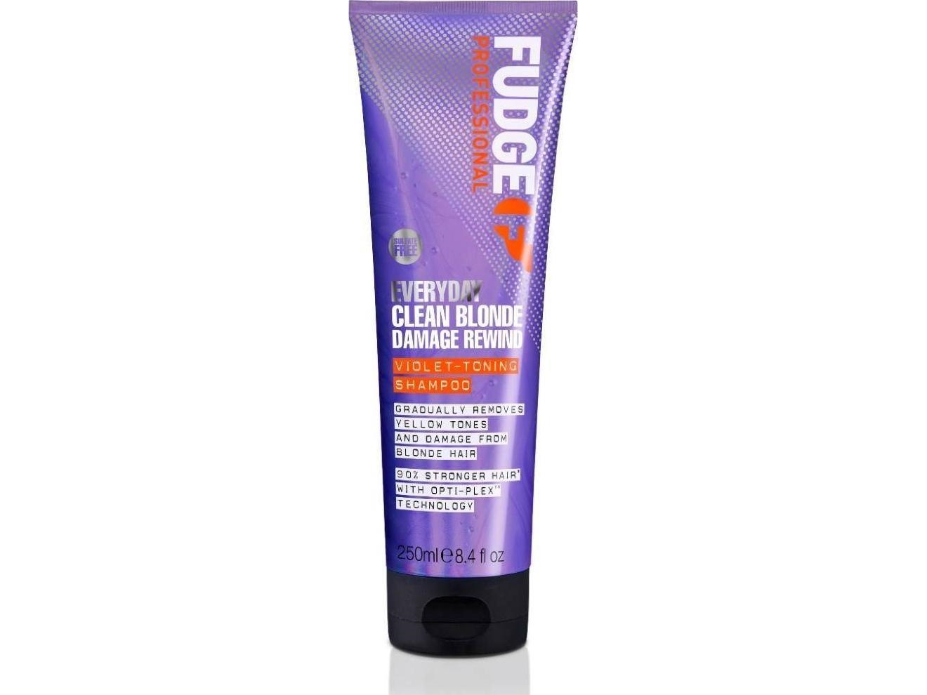 Fudge Everyday Clean Blonde Damage Rewind Violet-Toning Shampoo 250 ml
