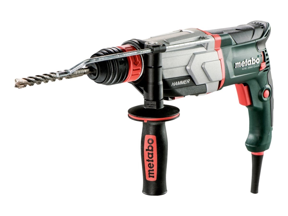 METABO BORRHAMMARE 850W 3J + EXTRA HANDTAG KHE 2660 QUICK | Borrhammare | GameStuff