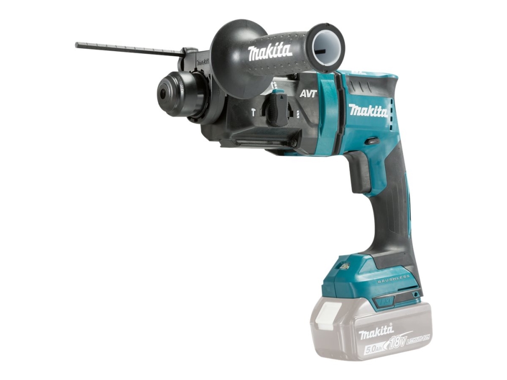Makita Dhr182zu - Bohrhammer - Kabellos - 3 Betriebsarten - Sds-Plus - 1,7 Joule - 18 V - Solo