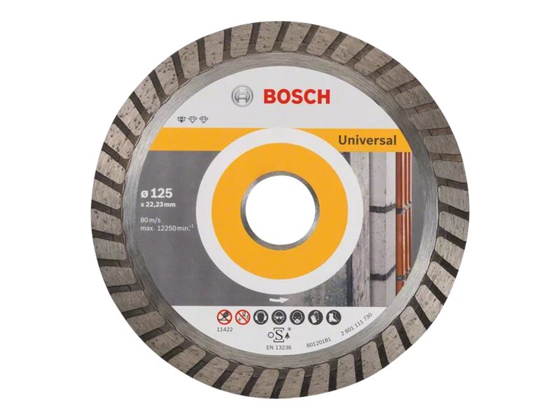 Bosch Diamantskæreskive 125X22,2Mm Prof Univ-T