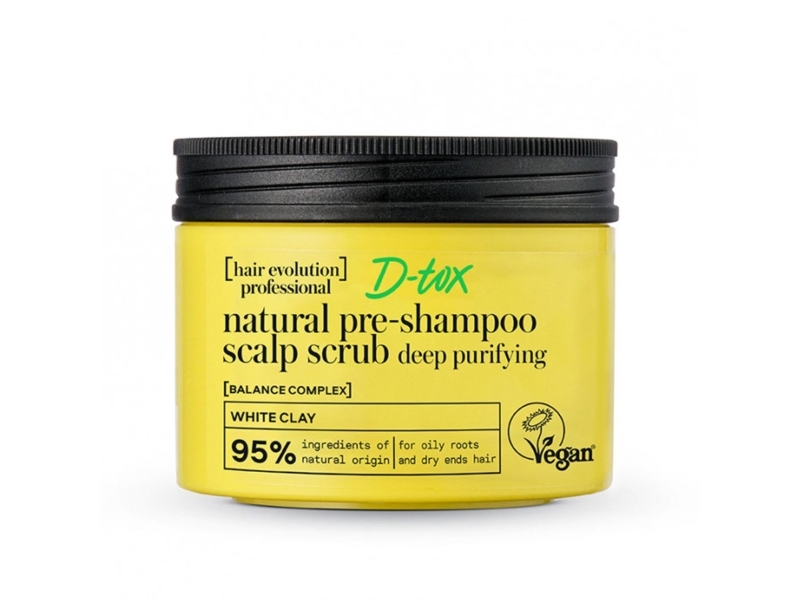 NATURA SIBERICA D TOX VIT LERA FÖRE SCHAMPO EXFOLIERANDE 150ML | Hårvård - Vård av hårbotten - Scrub i hårbotten | GameStuff