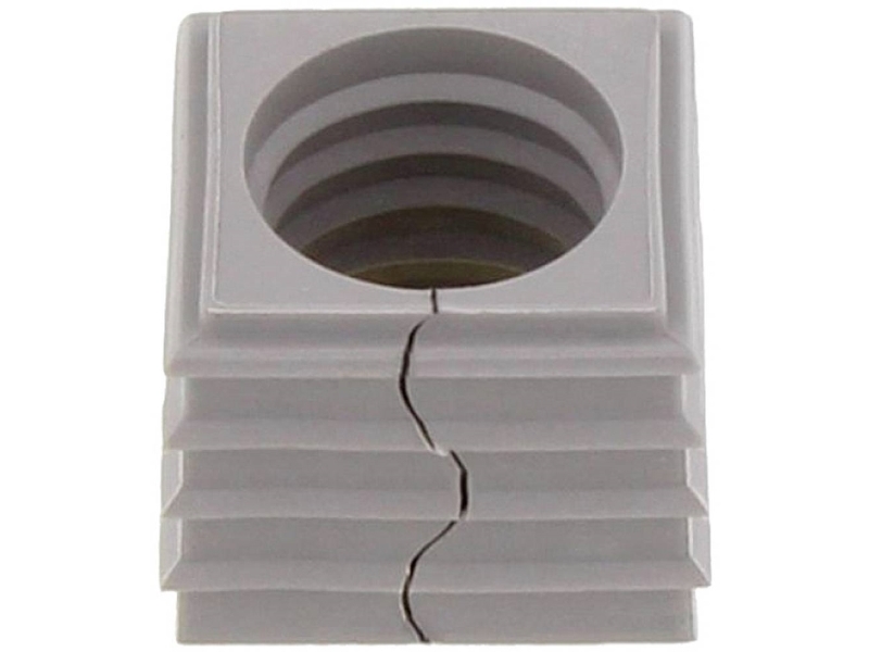 Conta-Clip Kds-De 14-15 Gr Tætningselement Med Trækaflastning Klemme-Diameter (Max.) 15 Mm Termoplastisk Elastomer Grå 1 Stk