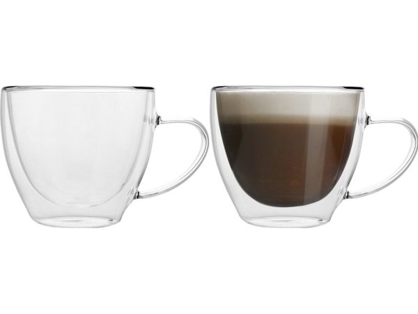Termisk Glas 270 Ml Malakit 2 Stk. (Cappuccino, Kop Med Hank)