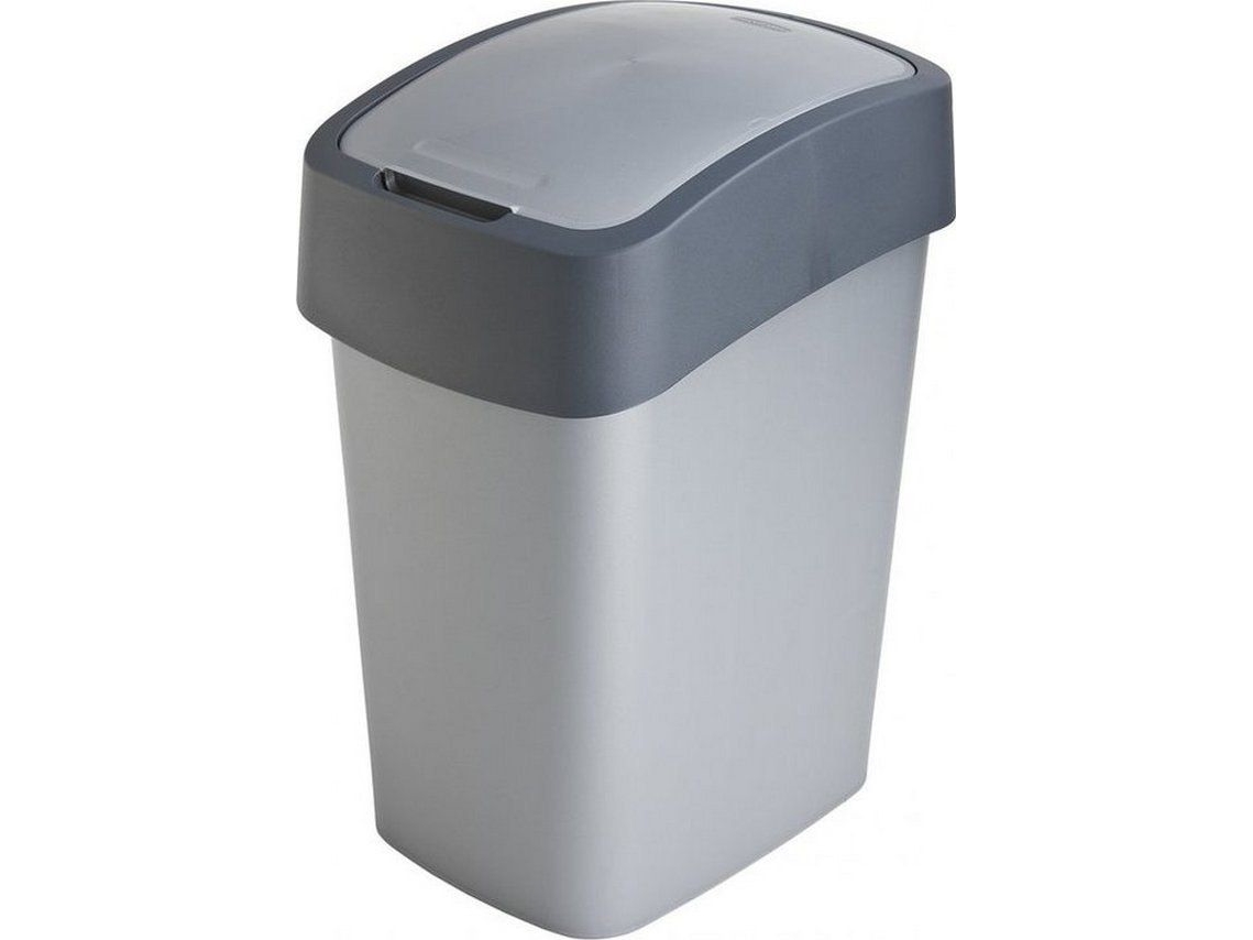 Curver Pacific Flip Genbrugsspand Vipbar 25L Grå (Cur000013)