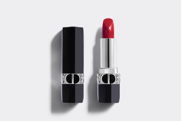 Dior Rouge Lippenstift 743 Rouge Zinnia Satin, 3,5 G Refill