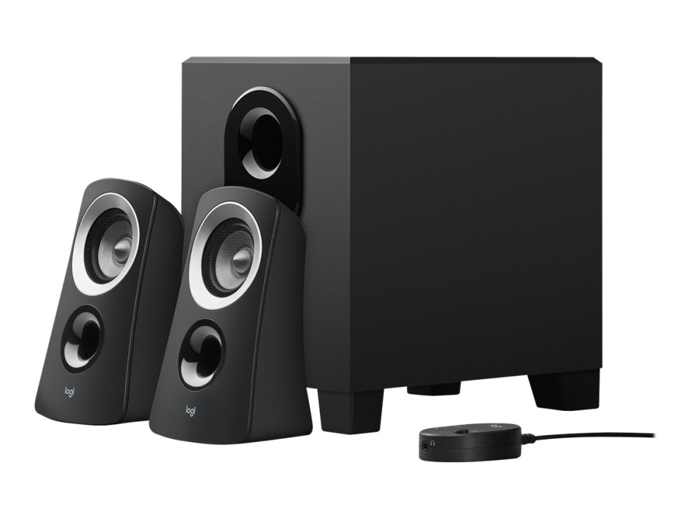Logitech Z-313 - Högtalarsystem - för persondator - 2.1-kanals - 25 Watt (Total) | Datortillbehör - Bildskärmar & Tillbehör - PC Högtalare | GameStuff